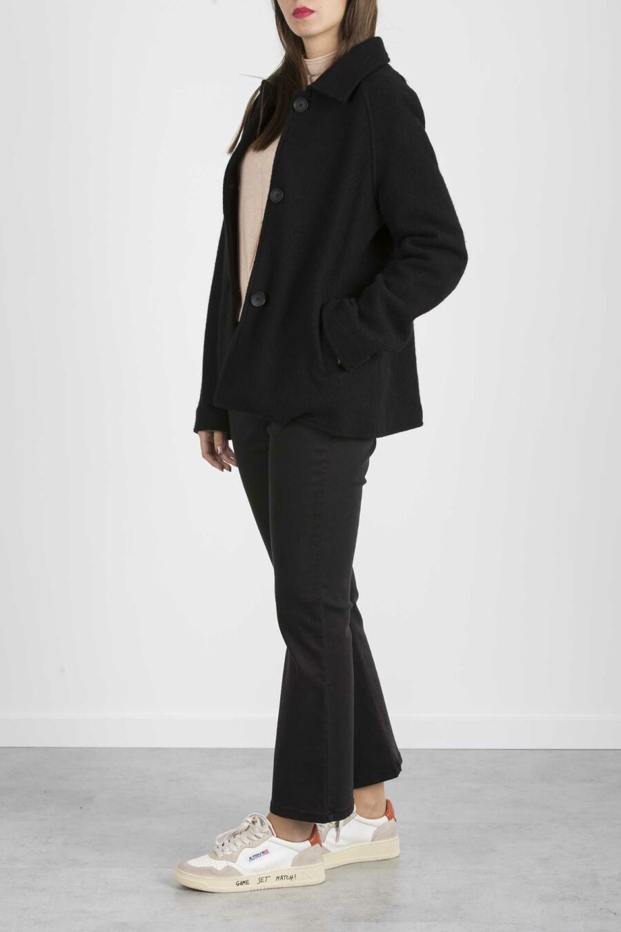 ALESSIA SANTI-CAPPOTTO DONNA-ASSD35010 NER