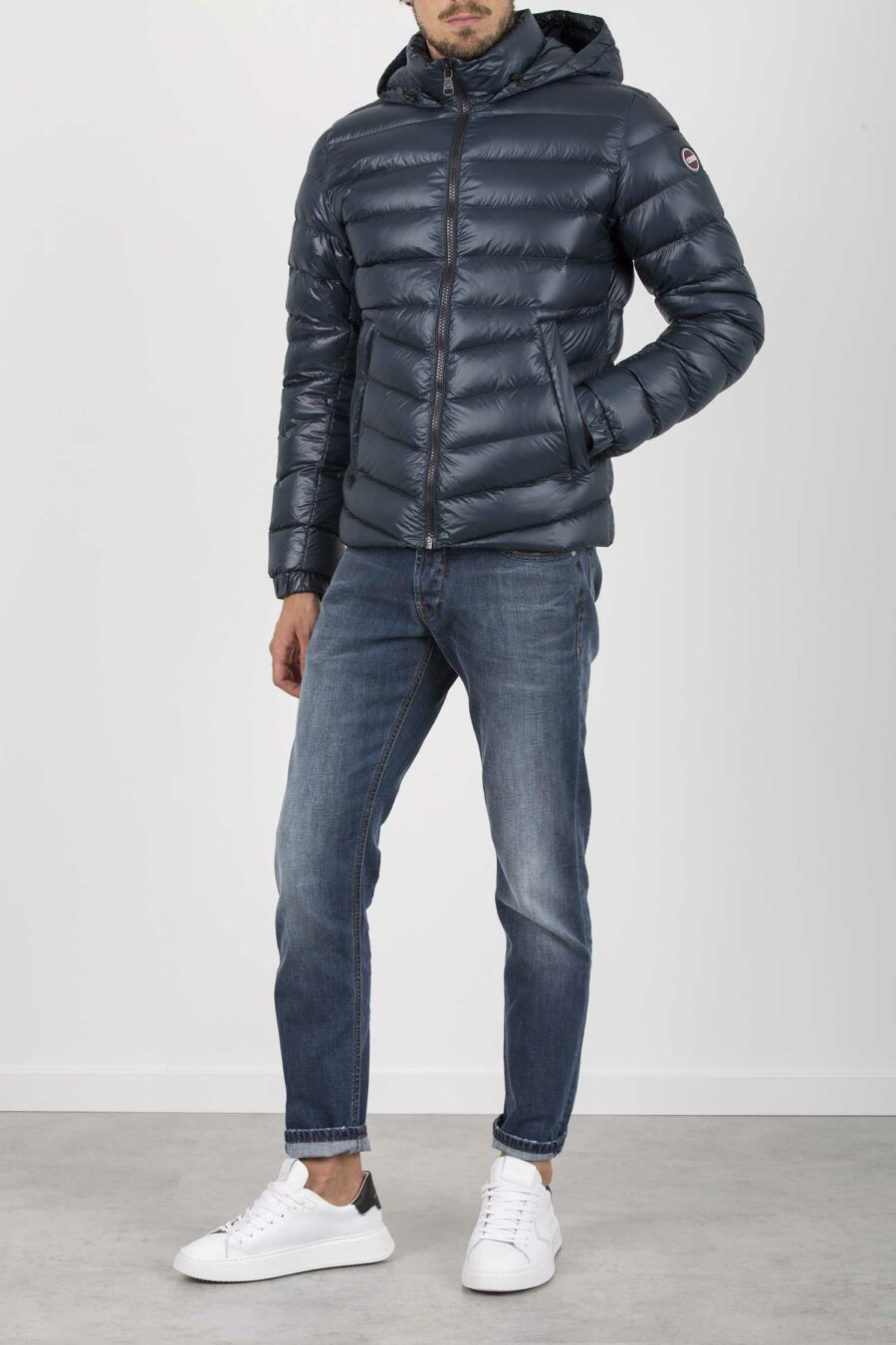 COLMAR ORIGINALS-PIUMINO RASO CAPP-COL12713TWA1 BLU