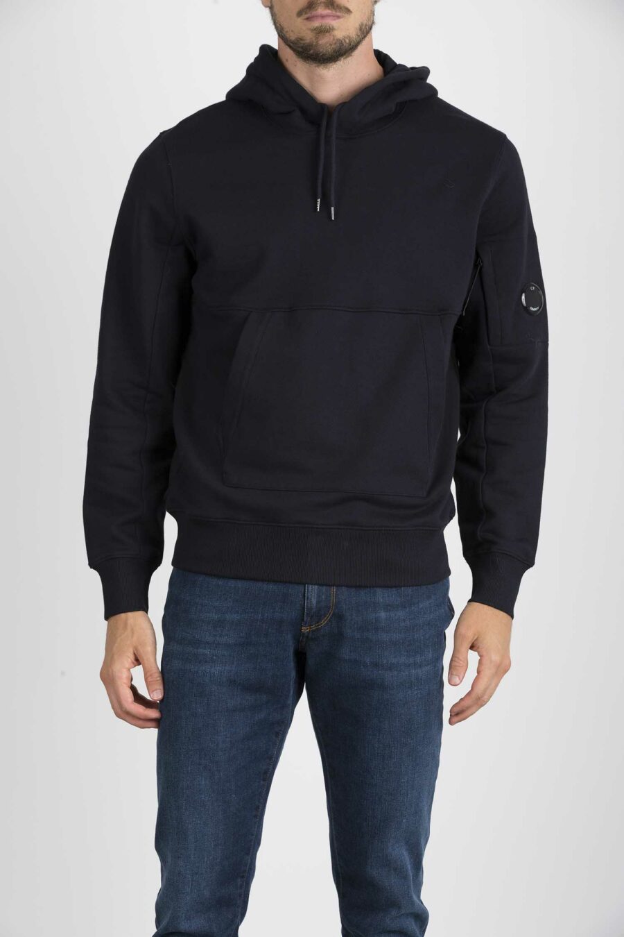 CP COMPANY-FELPA CHIUSA CAPP. DIAGONAL-CPSS056A5086 BLU