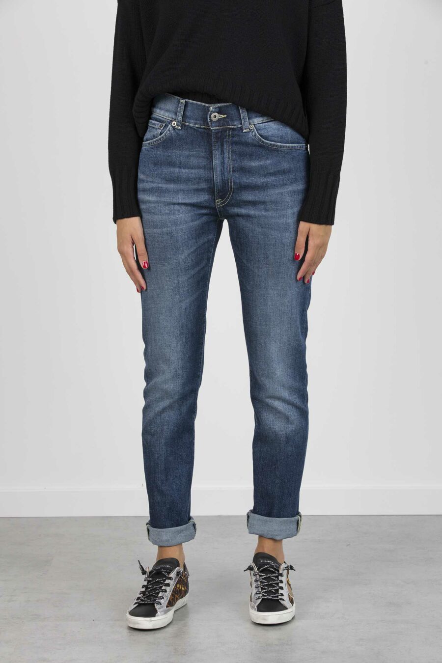 DONDUP-JEANS VIOLA-DDDP585DS0307BQ9 SSW