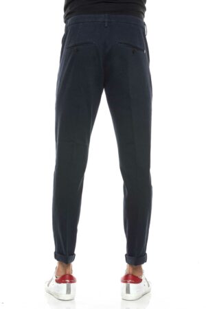 DONDUP-PANTALONE GAUBERT MICRO FANTASIA-DDUP235AS0050 BLU