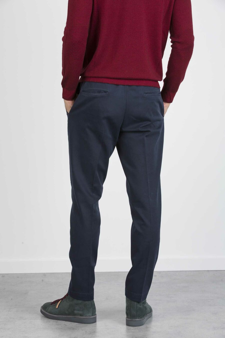 DEVORE-PANTALONE LEISURE-DVDVR14A007 BLU