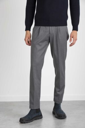 DEVORE-PANTALONE LEISURE IN LANA-DVDVR14CW2010 GRI