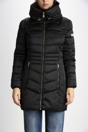 YES ZEE-GIUBBINO TRAPUNTATO COLLO ALTO-ESJ015M82L NERO