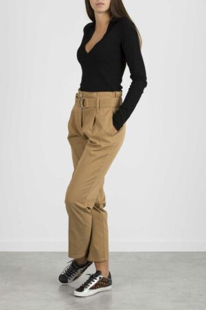 LIU JO-PANTALONE CHINO BELT H.W-LJWF1344T6322 TAB
