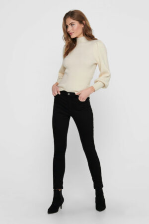 ONLY-PULLOVER FEM KNIT VI50/NYL27/PL23-ON15232494 BI1