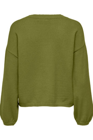 ONLY-PULLOVER FEM KNIT PC100-ON15266067 GREEN