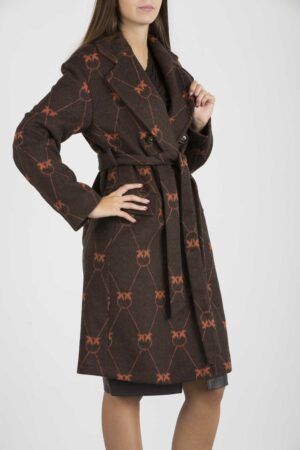 PINKO-CAPPOTTO FANTASIA-PKDOMINICAN MAR