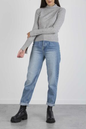 PATRIZIA PEPE-MAGLIA-PP2M4134A7S0 GRI