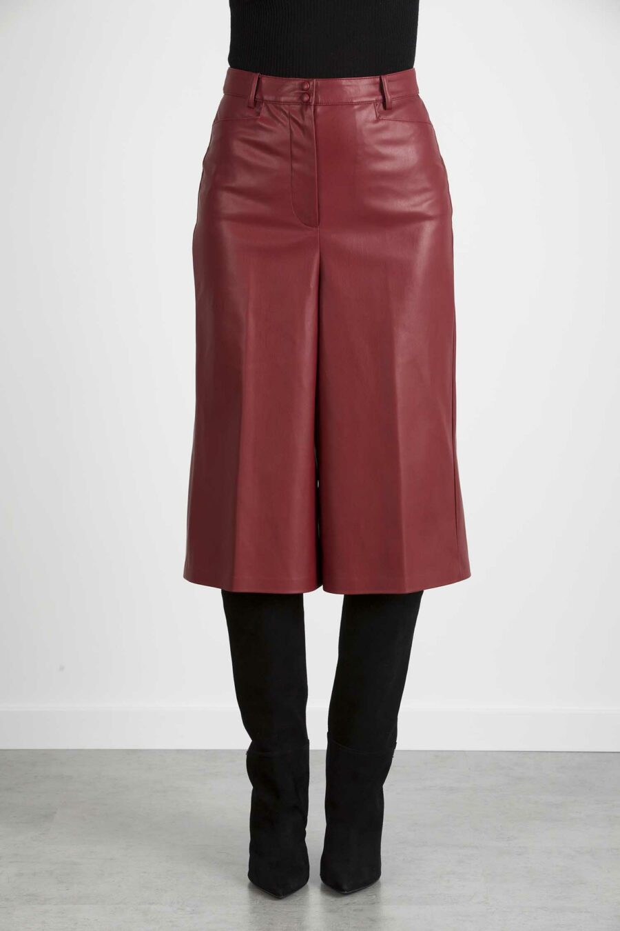 PATRIZIA PEPE-PANTALONI-PP8L0403A1DZ ROSSO