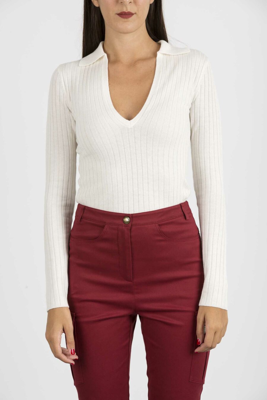 PATRIZIA PEPE-MAGLIA-PP8M1305A9G2 BIA