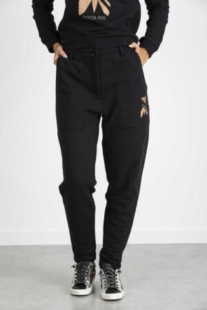 PATRIZIA PEPE-PANTALONI-PP8P0363A9H6 NERO