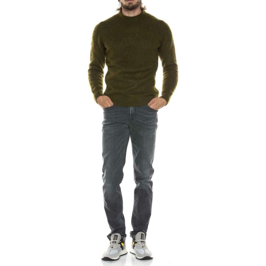 ROBERTO COLLINA-MAGLIA GIRO MOHAIR-RCRD29001 VES