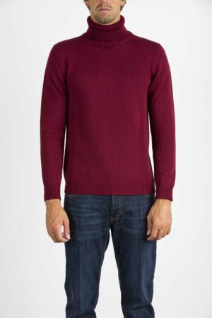 ROBERTO COLLINA-MAGLIA DOLCEVITA MERINOS-RCRF02003 BOR