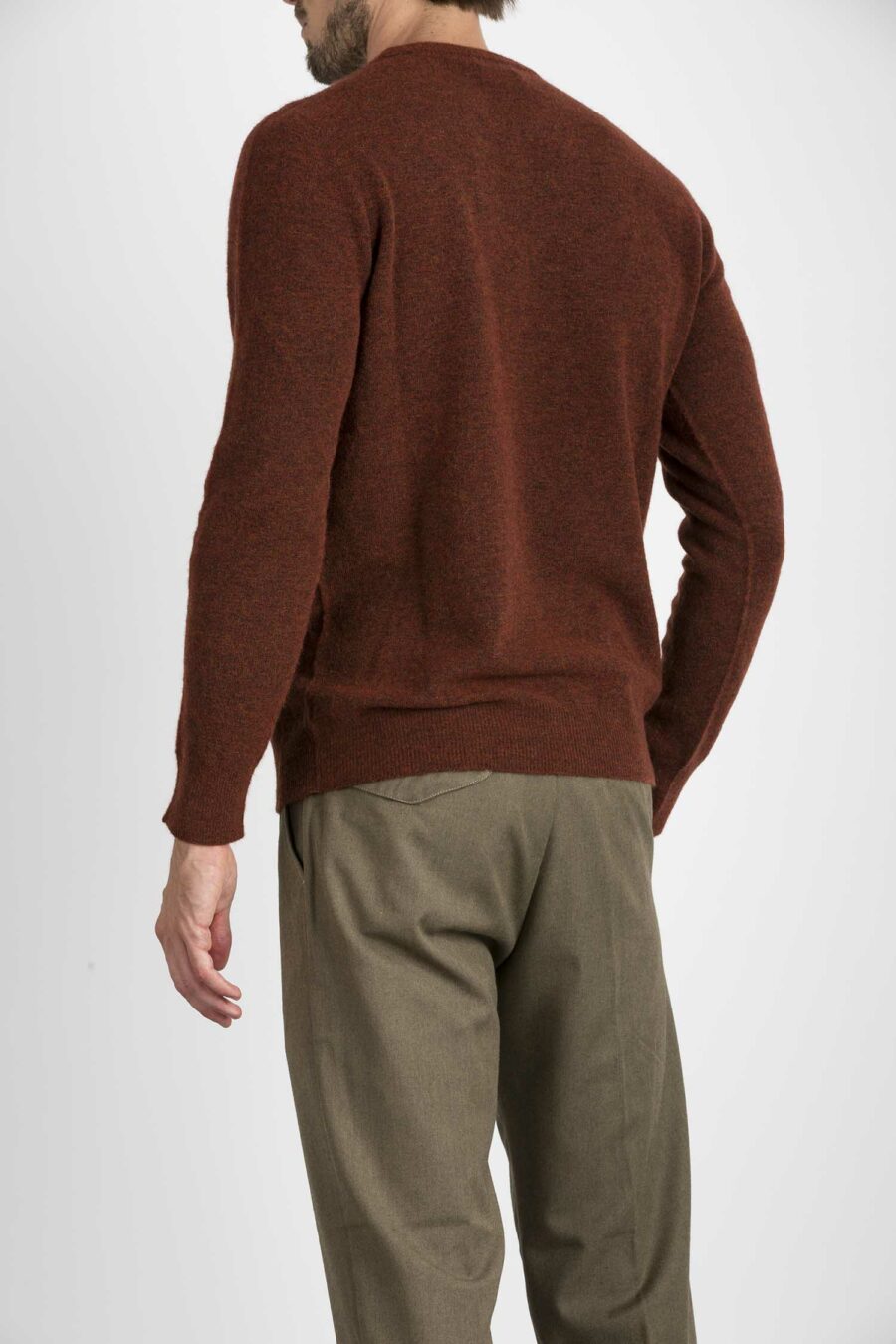 ROBERTO COLLINA-MAGLIA GIRO ALPACA-RCRF14001 BRU