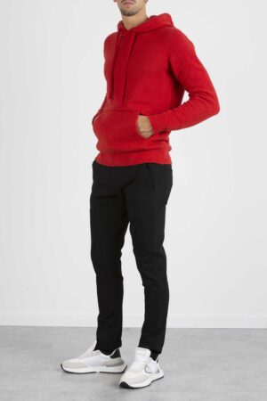 ROBERTO COLLINA-MAGLIA CAPPUCCIO CALDO COT.-RCRF45007 ROS