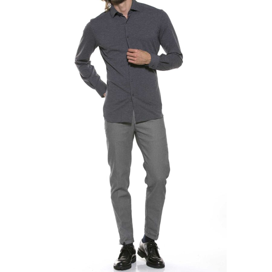 XACUS-CAMICIA ACTIVIE SLIM-XA11460658A0 GRS