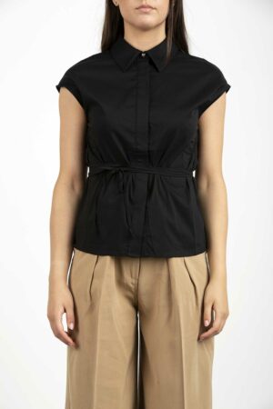 LIU JO-CAMICIA M/C-LJCA2250T2432 NERO