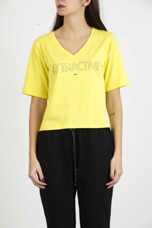 LIU JO-T-SHIRT M/C-LJTA2235J6040 LEMONADE