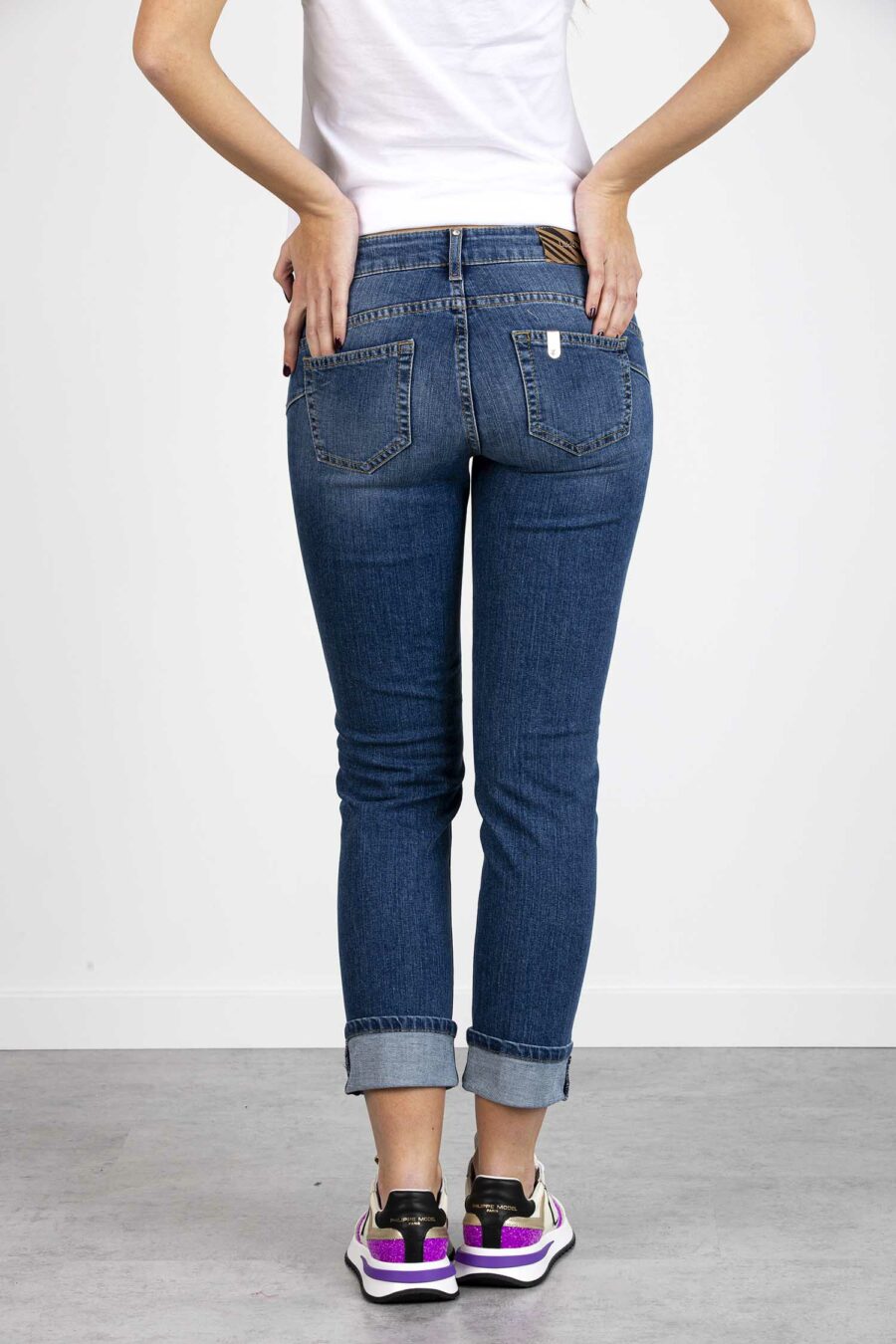 LIU JO-JEANS B.UP MONROE REG.W.-LJUA2006DM691 DENIM