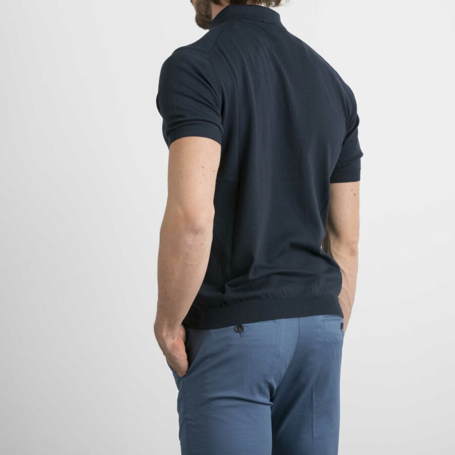 ALTEA-MAGLIA POLO F18-AT2151028 BLU