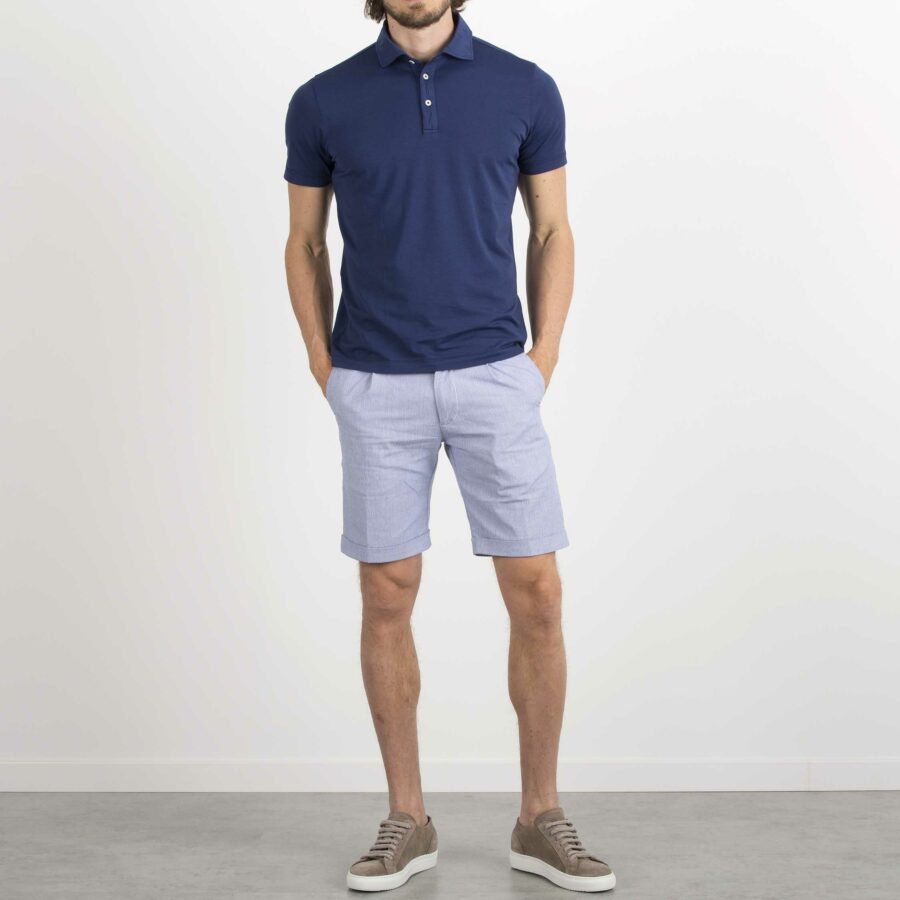 ALTEA-POLO IN JERSEY SOFT-AT2155040 BLU