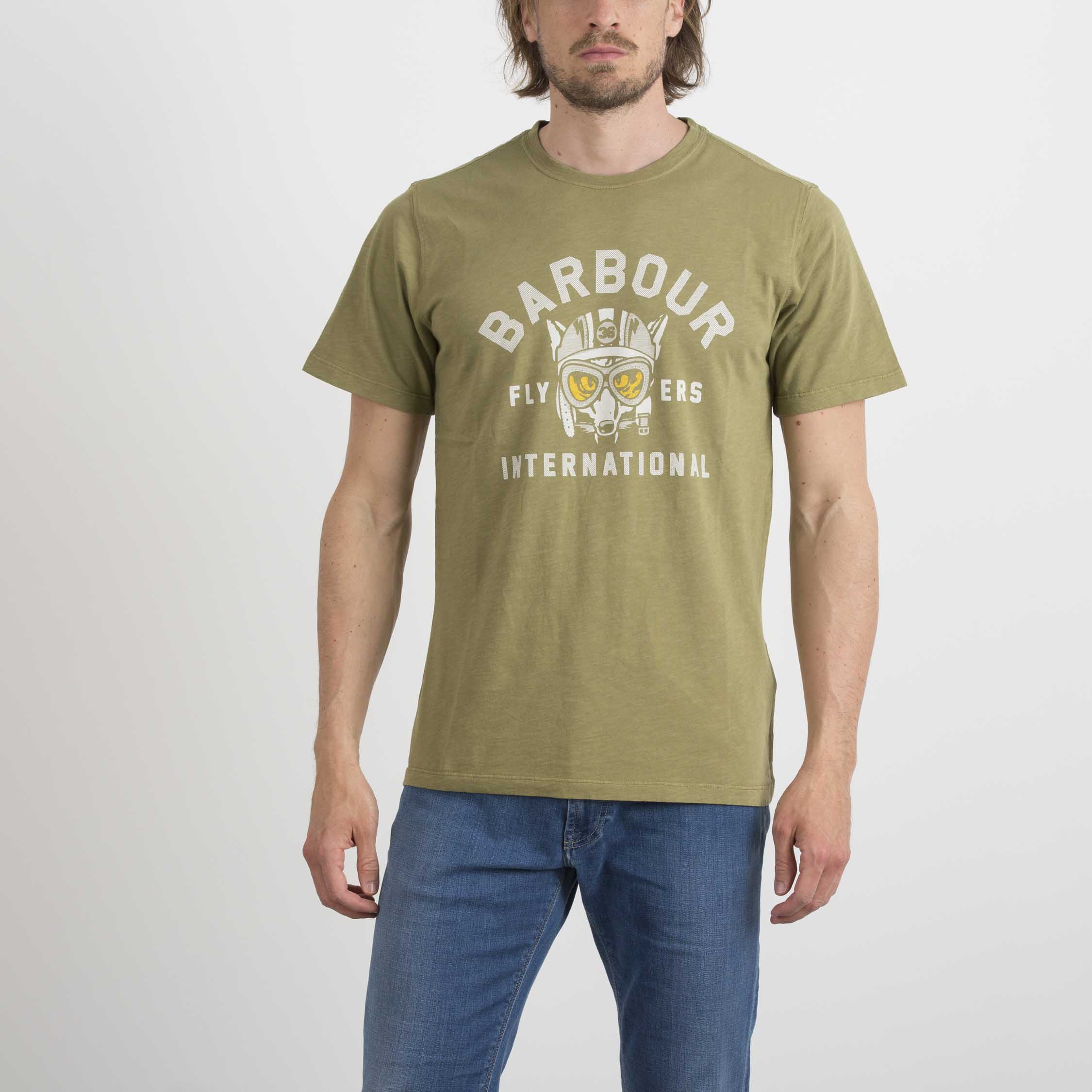 BARBOUR-T-SHIRT STAMPA-BBMTS0816 VER