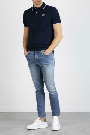 BLAUER-POLO MM RIGA-BLA21286201 BLU