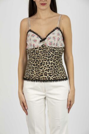 BLUGIRL-TOP IN MAGLIA-BLURA2049MA29M MACULATO