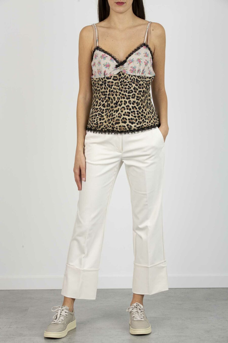 BLUGIRL-TOP IN MAGLIA-BLURA2049MA29M MACULATO