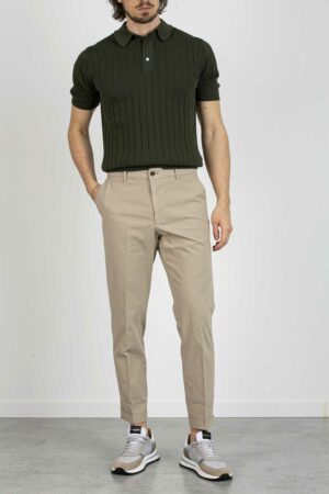 BRIGLIA-PANTALONE CLASSICO MICRO FANTASIA-BRIBG61322022 BEIGE