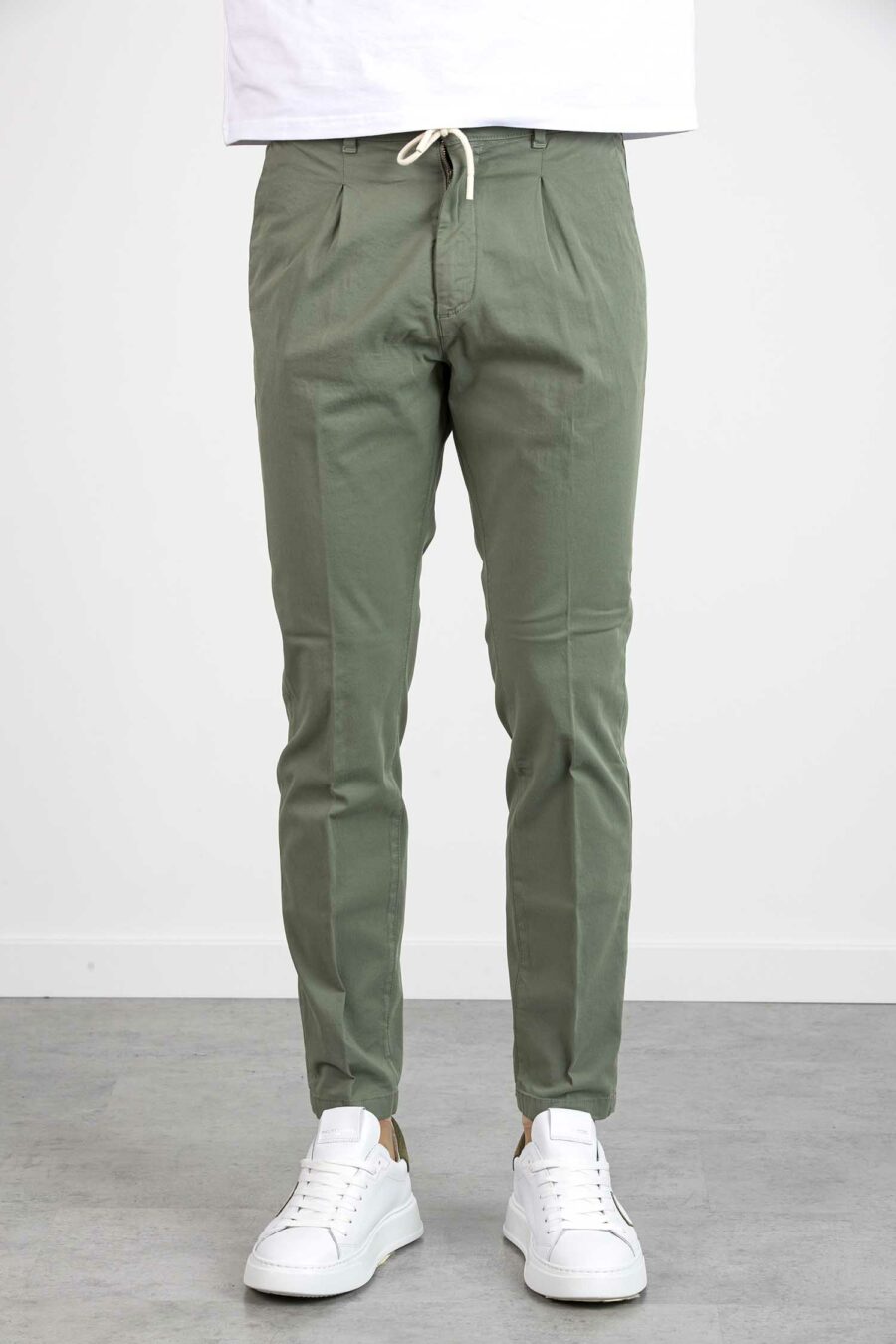 CRUNA-PANTALONE MITTE POPALINE-CRUMITTE901 SALVI