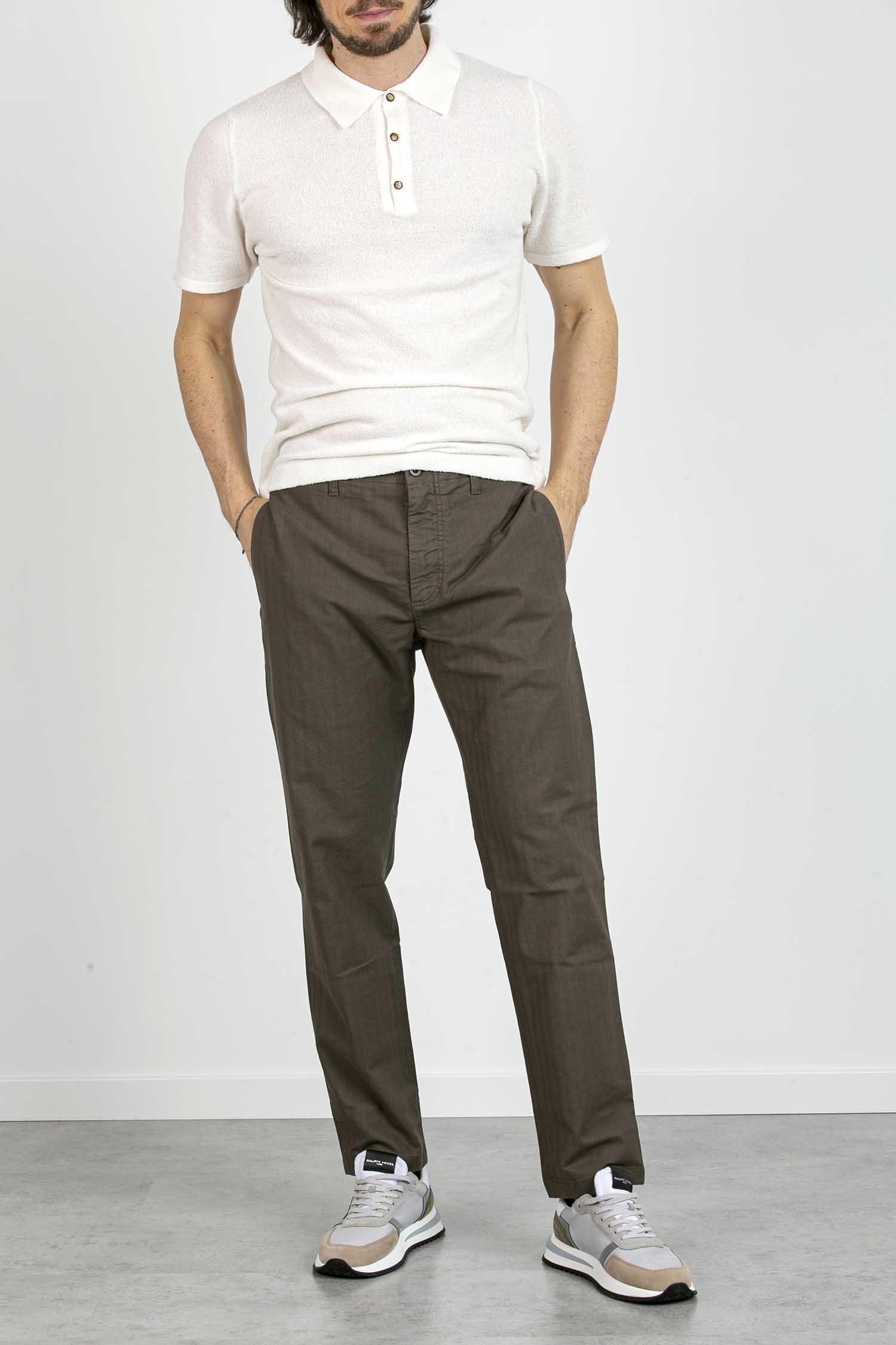 DEPARTMENT FIVE-OFF PANTALONE CHINOS CLASSIC-DFUP0071TS0040 GLACE