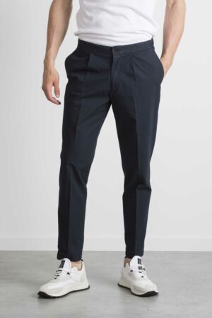 DEVORE-PANTALONE LEISURE 1 PENCE-DVDVR14P004 BLU