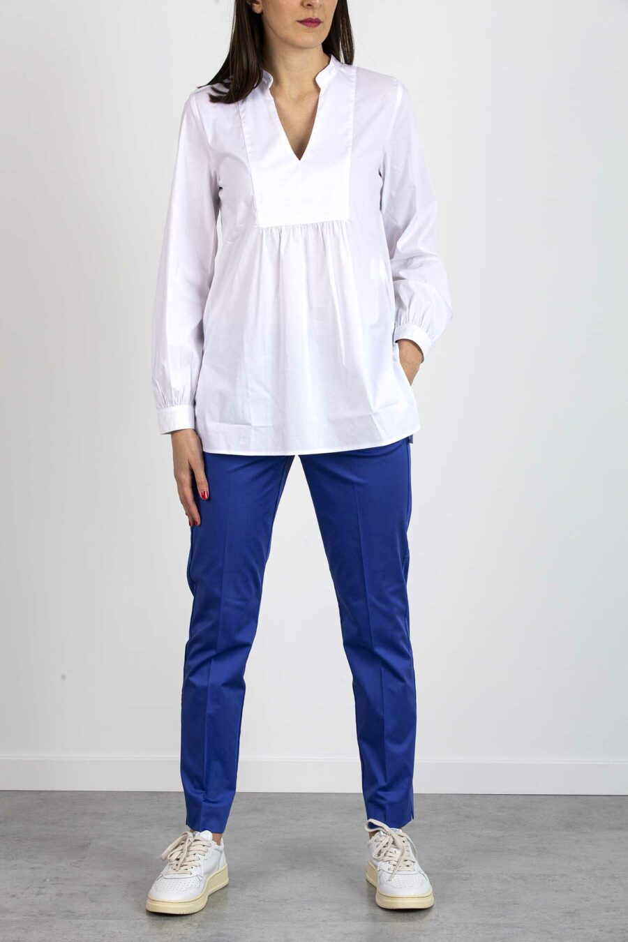EMME MARELLA-CAMICIA-EMTOPAZIO BIANCO