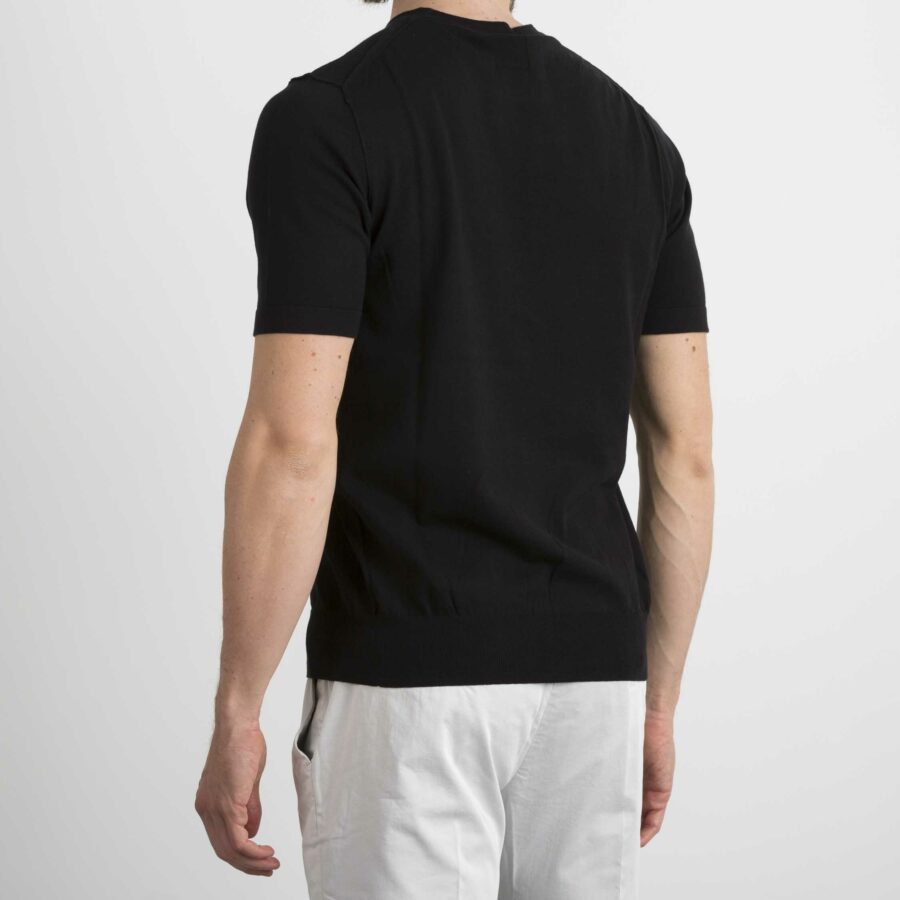 HOSIO-T.SHIRT FILO MEZZA MANICA-HO100M03 NER