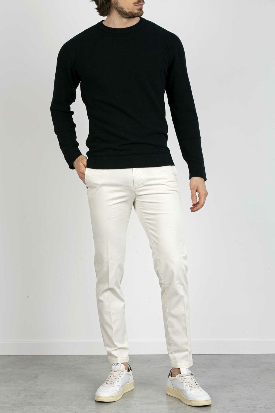 IRISH-MAGLIA GIRO MANICA LUNGA-IRISS21101 BLU