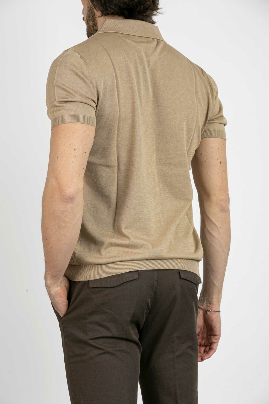 IRISH-POLO MEZZA MANICA-IRISS2222 ECRU
