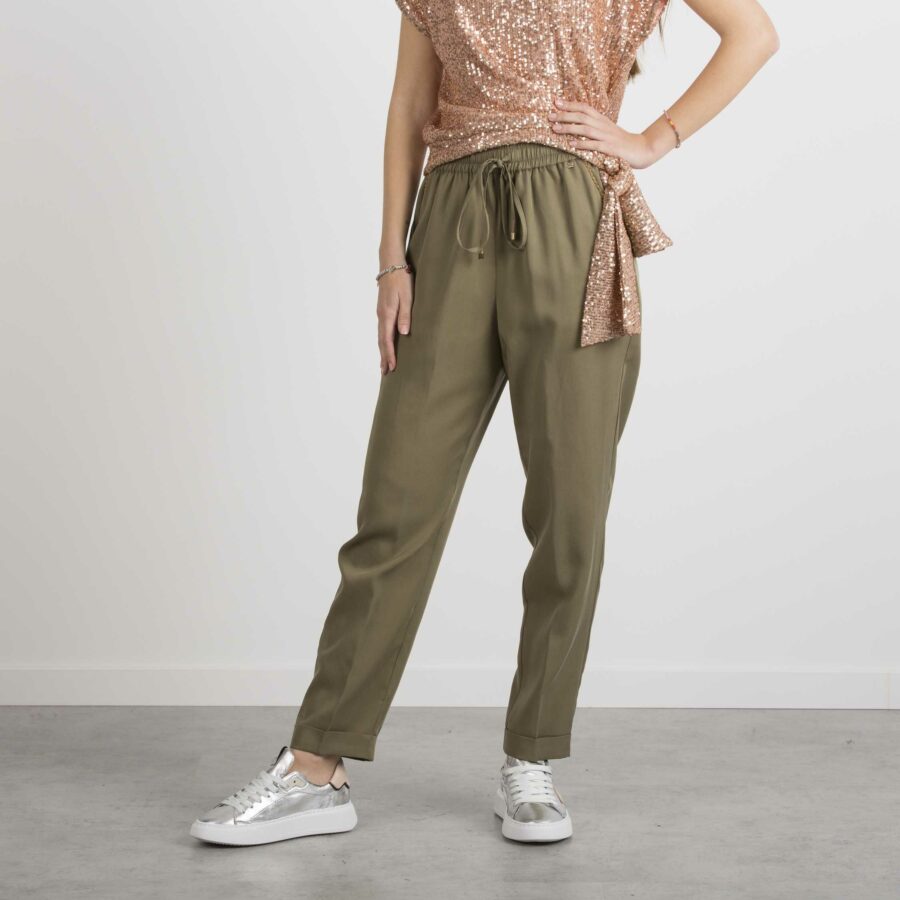 KOCCA-PANTALONE FASH-KOBIEMP1 VERDE