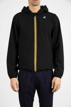 K-WAY-GIUBBINO JACK STRETCH DOT-KWK31126W BLACKPURE