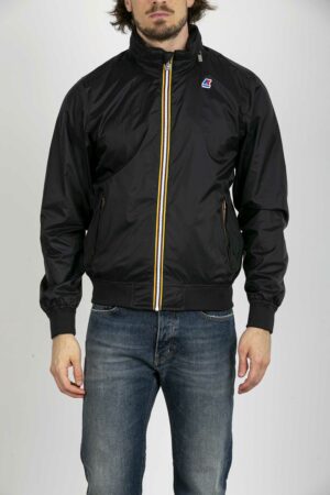 K-WAY-GIUBB. AMAURY NYLON JERSY-KWK31162W BLACK