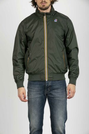 K-WAY-GIUBB. AMAURY NYLON JERSY-KWK31162W VERDE