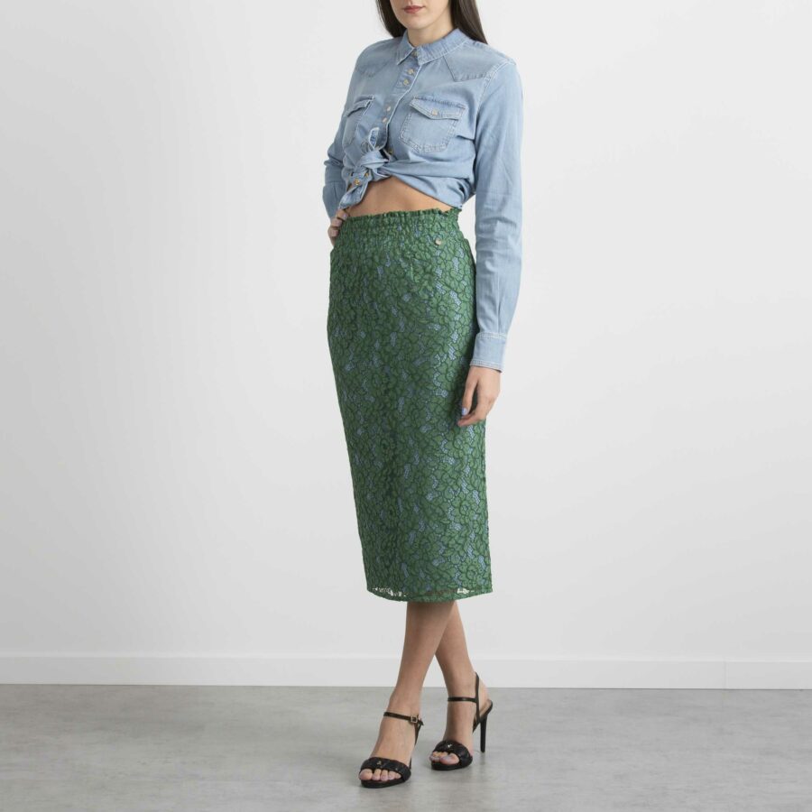 LIU JO-GONNA LONGUETTE-LJCA1018J6133 VERDE