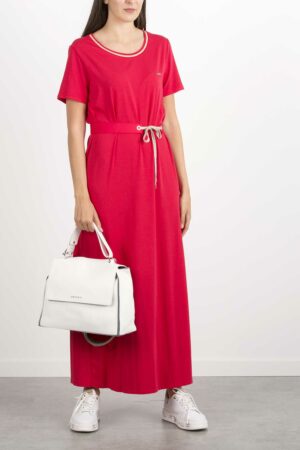 LIU JO-ABITO JERSEY-LJTA1034J6072 ROSSO