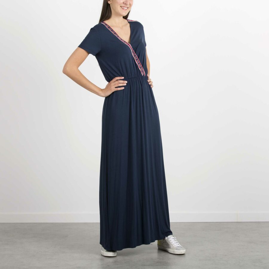 LIU JO-ABITO JERSEY-LJTA1213J6998 BLU