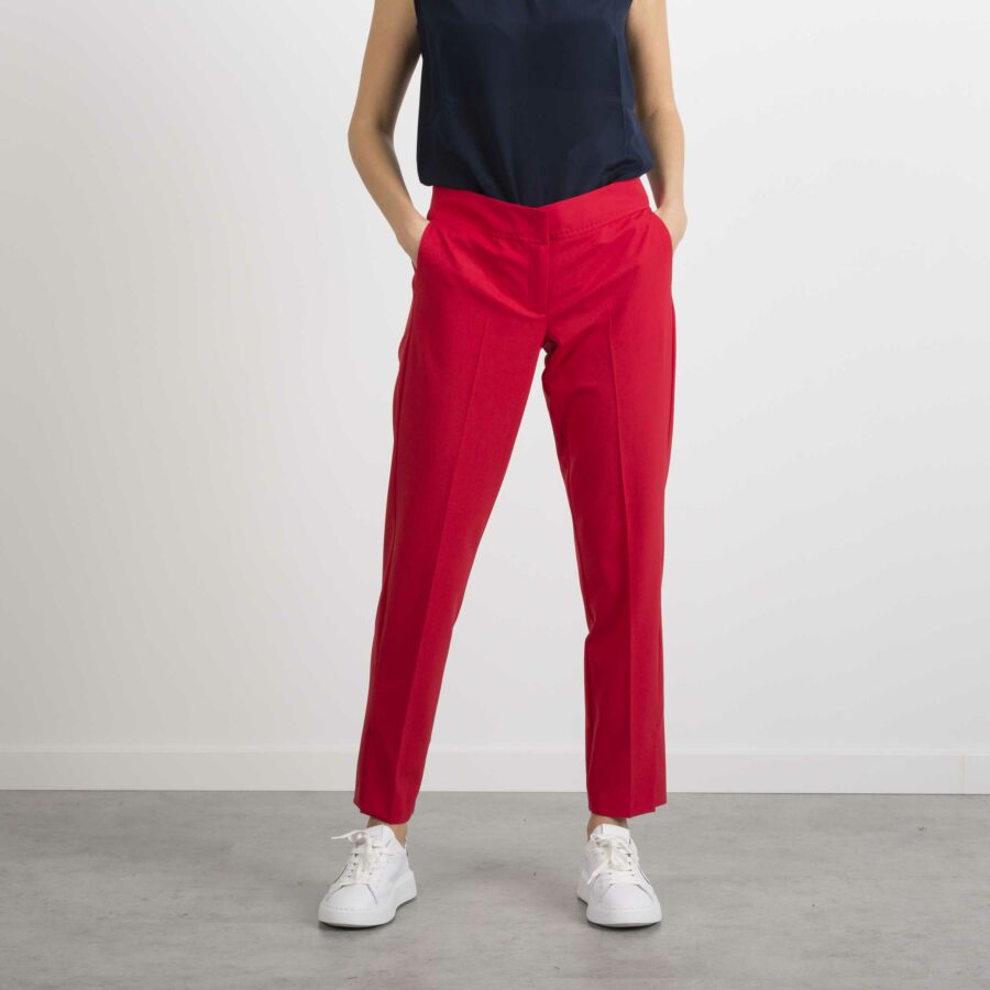 MARELLA-PANTALONE-MAFILM ROSSO