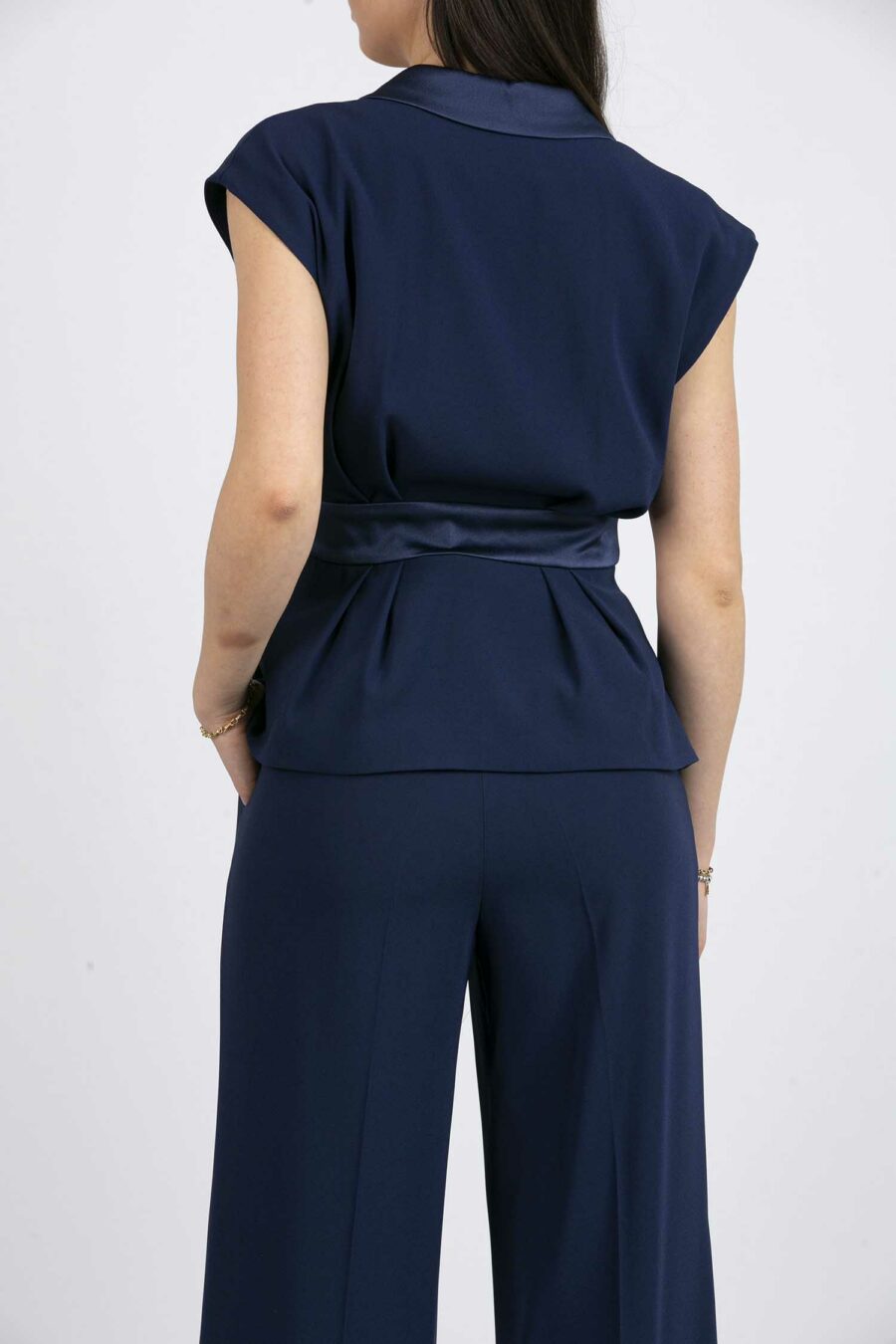 MARELLA-GIACCA SMANICATA-MAMAROCCO BLU