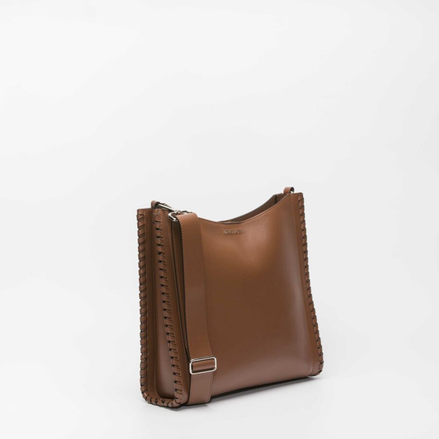 ORCIANI-BORSA IRIS A TRACOLLA LIBERTY MESH-ORB01986LM CUOIO