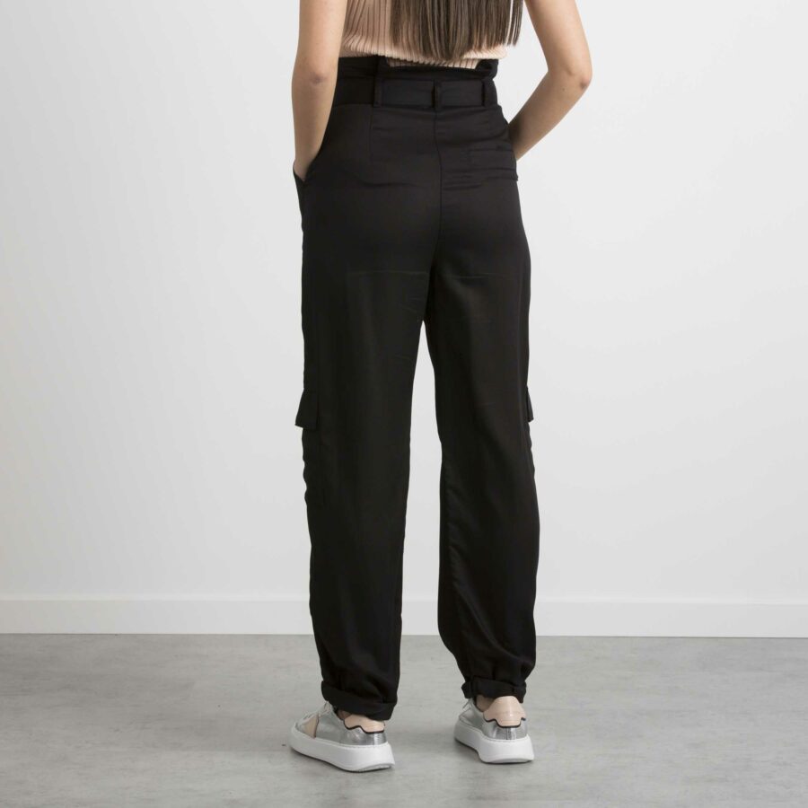PATRIZIA PEPE-PANTALONI-PP2P1312A9B8 NERO