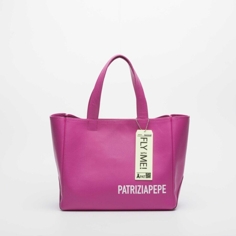 PATRIZIA PEPE-BORSA SHOPPING-PP2VA060A4U8 FUX